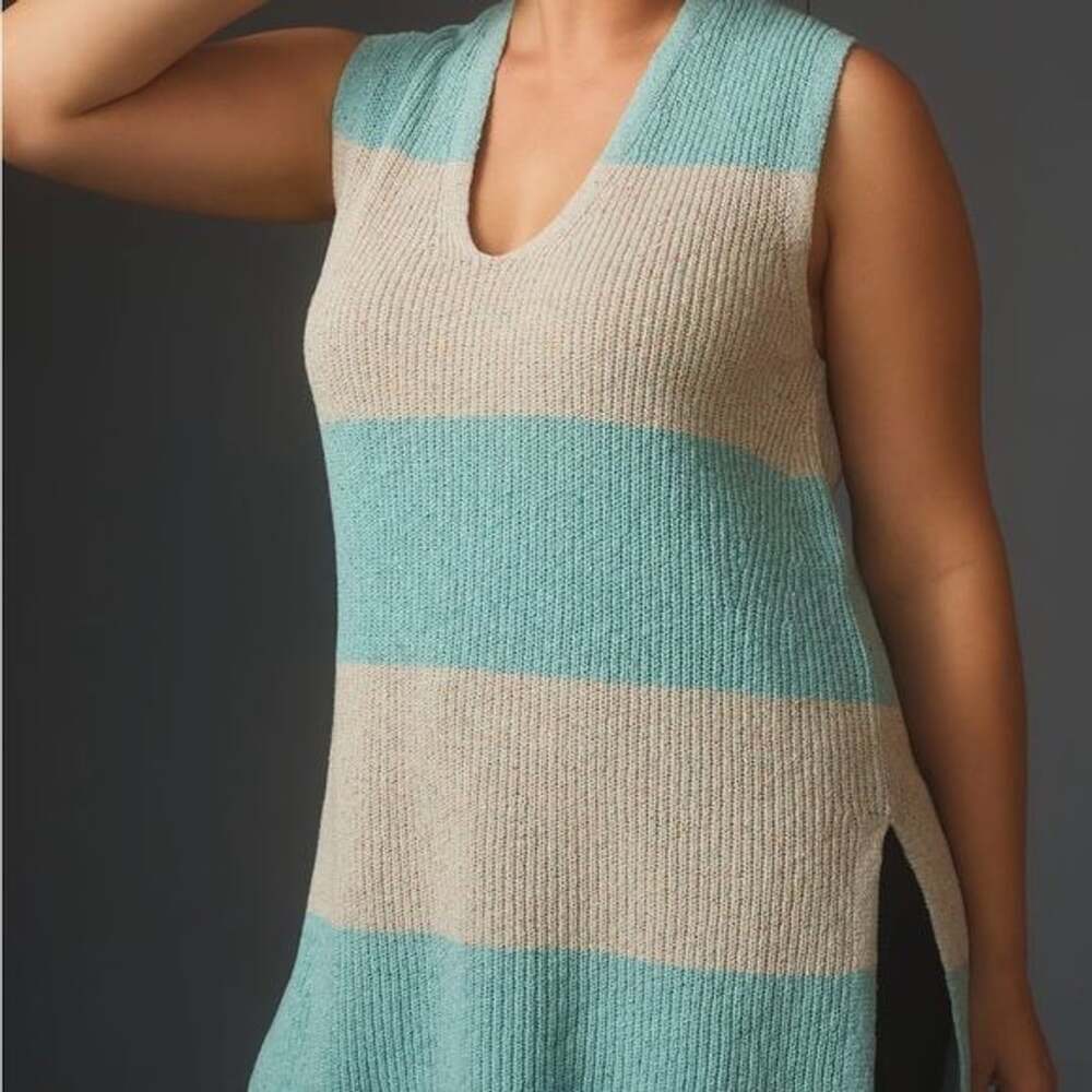 Pilcro long line sweater vest